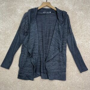 ATHLETA Gray Open Front Cardigan Sweater Size Small‎ Basic
